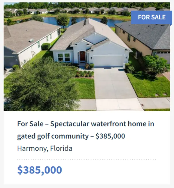 3343 Sagebrush Street, Harmony, FL 34773