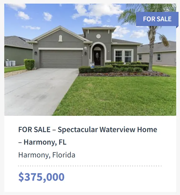 3349 Sagebrush Street, Harmony, FL 34773