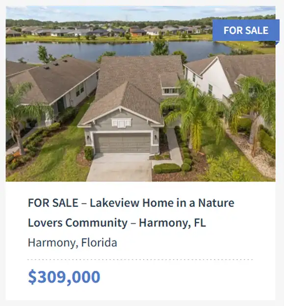 3443 Sagebrush Street, Harmony, FL 34773