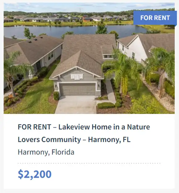 3443 Sagebrush Street, Harmony, FL 34773