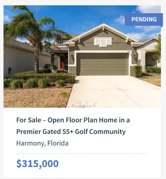 3462 Sagebrush Street, Harmony, FL